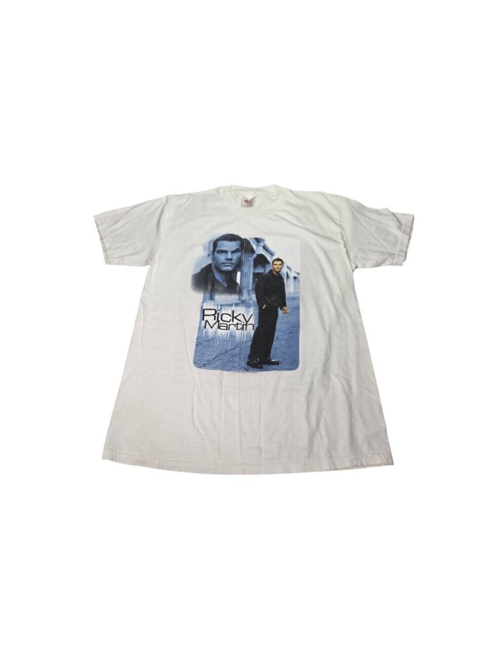 Vintage Ricky Martin Livin' La Vida Loca 1999 Tour Concert T-Shirt Adult Medium